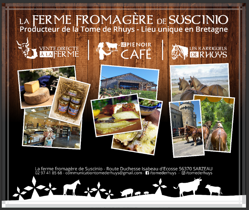 logo de la fromagerie la ferme de suscinio