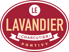 logo de la boucherie le lavandier